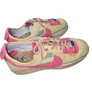 Nike x Union LA Cortez Beige & Pink Sneakers